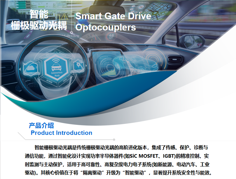 智能栅极驱动光耦